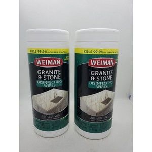 2 Pack Lot Weiman Granite and Stone 30 ct ea Quartz Granite Marble Spring Garden